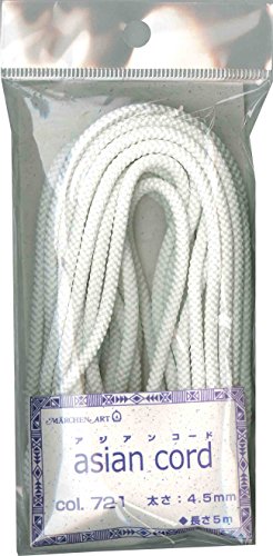 Art asiatique Fairy Tale ruban blanc 4.5mm 5m 721 pour loisirs créatifs