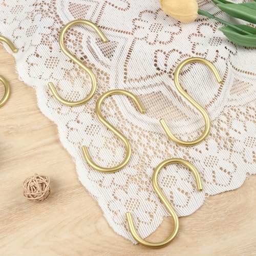 Yuua Homofu 10 Packgold S Shaped Hooks thumb #2