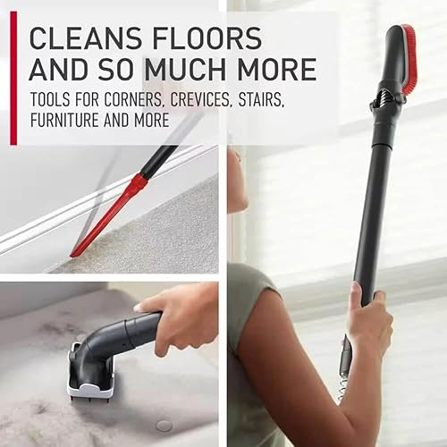 Miniatura 6 de Hoover WindTunnel - Aspirador vertical para mascotas sin bolsa, color blanco, reacondicionado, potente succión con filtración HEPA, diseño ligero