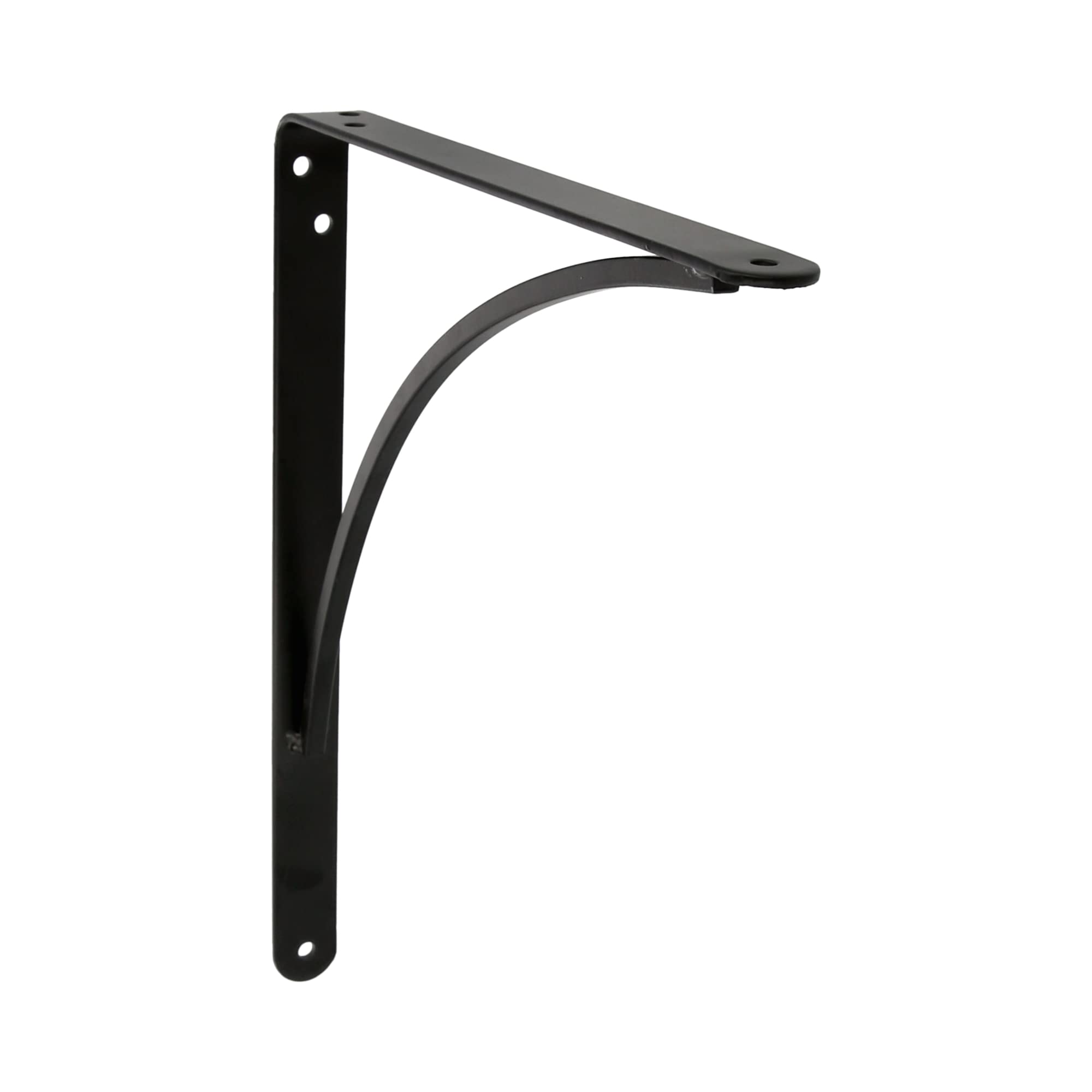 Amig - Shelf Bracket Stainless Steel Model 10, Black, 200 x 150 mm - Image 3
