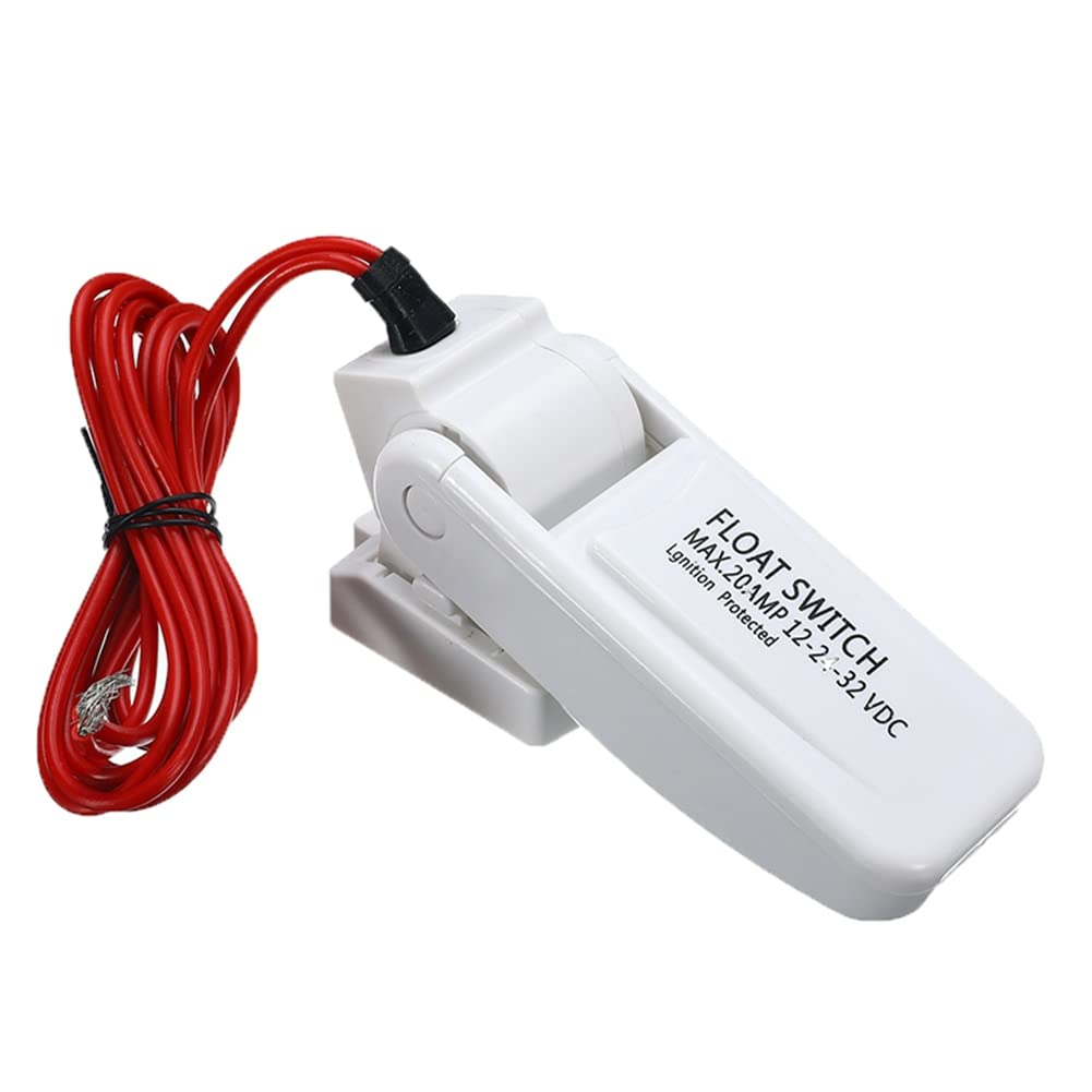 Bombas de agua eléctricas 110 0gph 12v / 24v Juego de combinación de interruptor de control automático de embarcaciones, bomba de agua de silbea sumergible marina eléctrica con interruptor Bombas de a