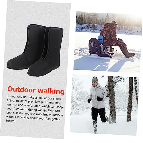 GANAZONO 1 Pair Boot Lining Insulated Boot Liners Winter Liners Warm Socks for Men Snow Outdoor Socks Warm Winter Camouflage Women's Shoes Plush4