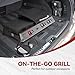 Royal Gourmet PD1305H 3 Burner Propane Gas Grill and Griddle Combo with Lid, 3-in-1 Grill Griddle Combo with 29,000 BTUs Output for Outdoor Cooking, 364 Sq. In. Cooking Area, Silver & Black