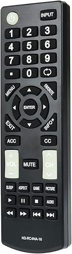 Miniatura 3 de Reemplazo universal de control remoto NS-RC4NA-18 para todos los televisores Insignia