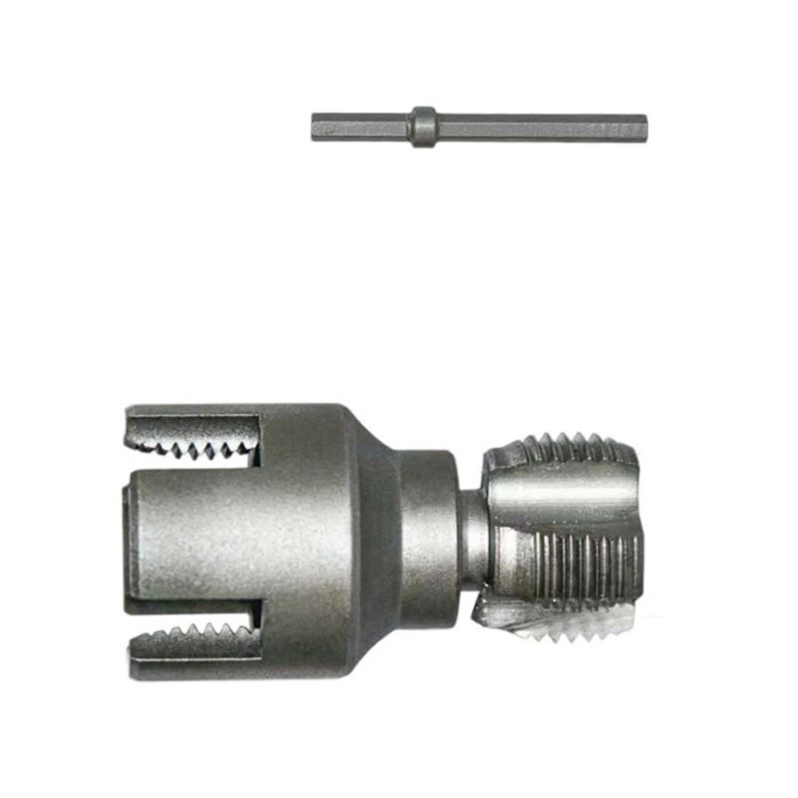 YHAILI 1/2inch 3/4inch Integrated Pipe Threading Tool for Indoor and Outdoor Use Pipe Threader Tool Professional Plumbing