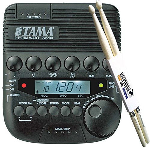 Tama rhythm watch rW200 métronome kEEPDRUM 1 paire de baguettes