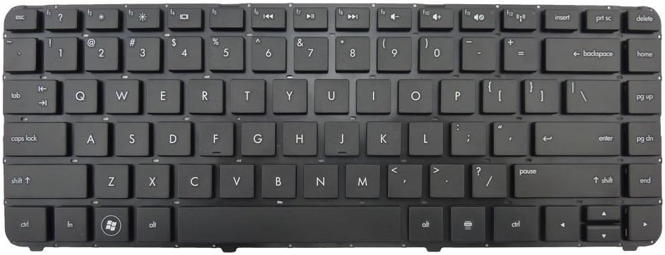 New US Layout Black color Laptop Keyboard (Without Frame) for HP Pavilion G4-2000 G4-2060LA G4-2063LA G4-2064LA G4-2072LA G4-2004TU G4-2005AU G4-2005AX G4-2005TU G4-2006AX G4-2006TX G4-2050LA G4-2055LA g4-2200la g4-2235dx g4-2275dx G4-2189CA G4-2101AX G4-2105SX G4-2110SX g4-2003ax g4-2004ax g4-2051xx G4-2114BR G4-2140BR G4-2150BR G4-2160BR G4-2204AX G4-2203AU G4-2162LA G4-2165LA G4-2185LA G4-2100 g4-2200 g4-2300 g4-2003tu g4-2003tx g4-2268la g4-2282la g4-2250br g4-2265br G4-2080LA G4-2082LA G4-2169SE g4-2320dx g4-2300la g4-2380la g4-2001ax g4-2002xx g4-2029wm G4-2149se