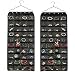 Brotrade Hanging Jewelry Organizer,Accessories Organizer,Oxford 80 Pocket Organizer For Holding Jewelries (Black)