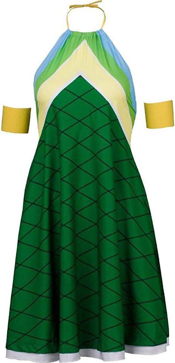 Poetic Walk Anime Womens Costume Green Maid Dress Cosplay Lolita Party Dress Costume