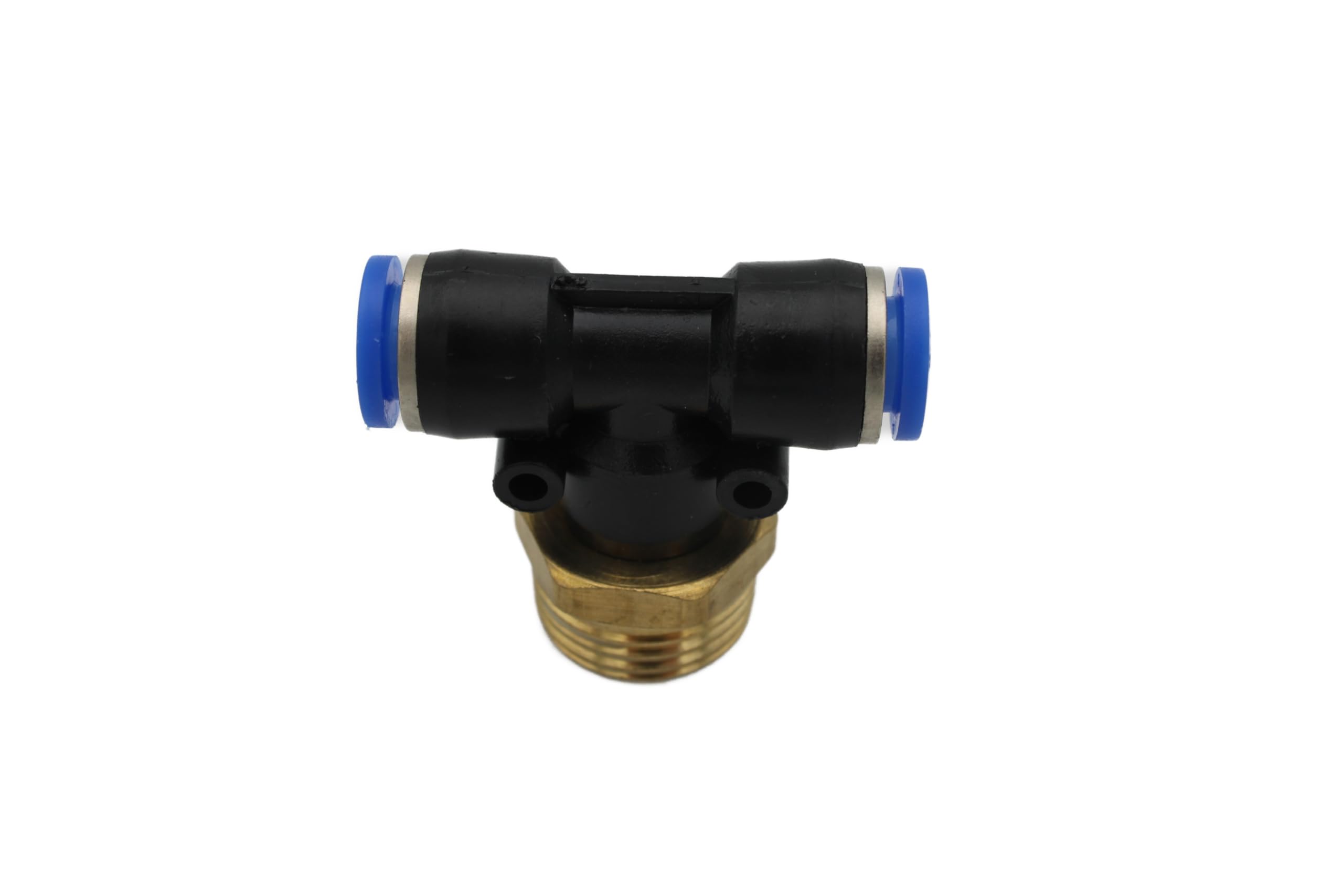 Raccord pneumatique TE 1/2" - 8 mm IQS - Pièce en T à air comprimé