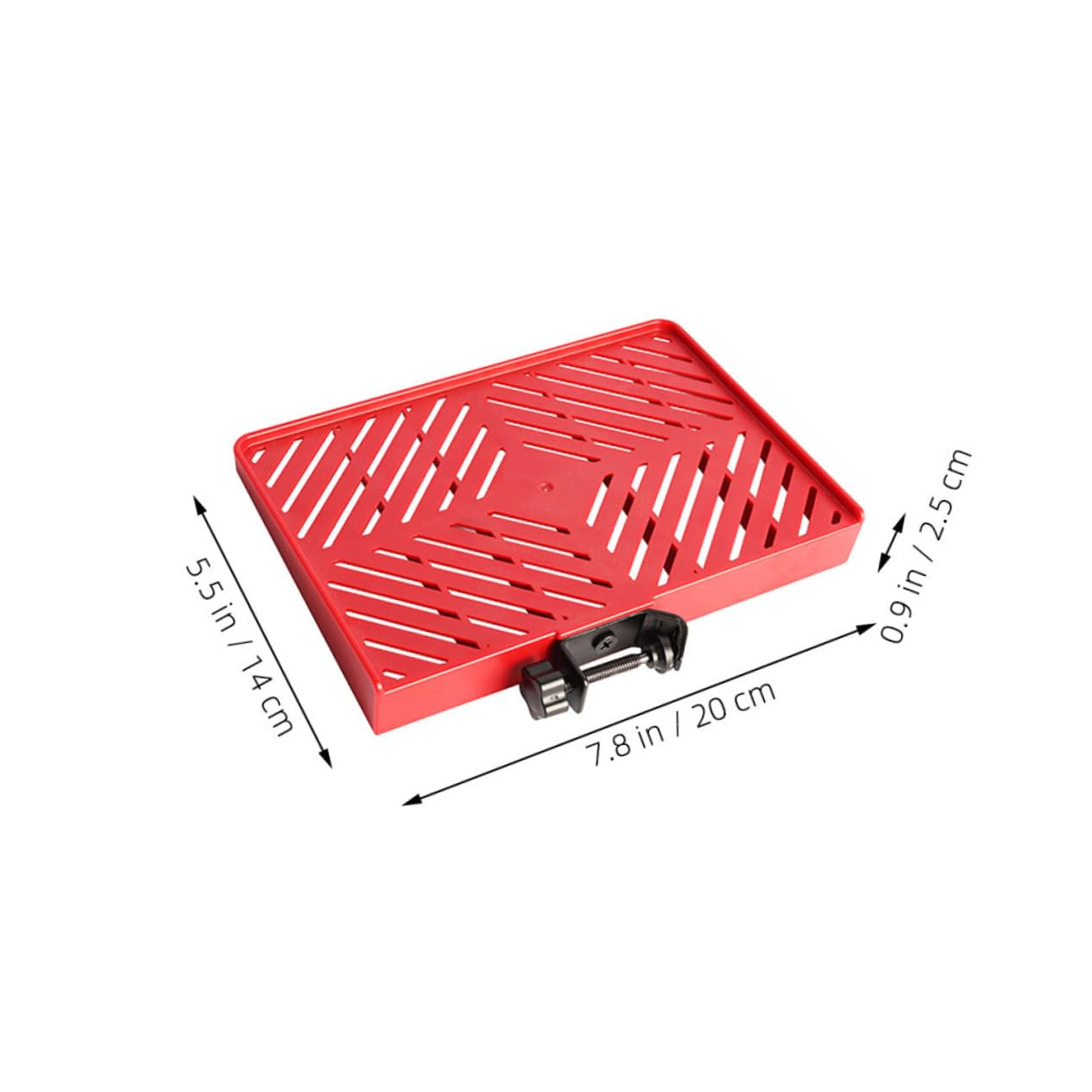 Mikikit 2Pcs Clamp Rack Tray Holder for Microphones Phones and Sound Cards Lightweight and Portable Stand for Live Streaming Outdoor Karaoke and Broadcast Events