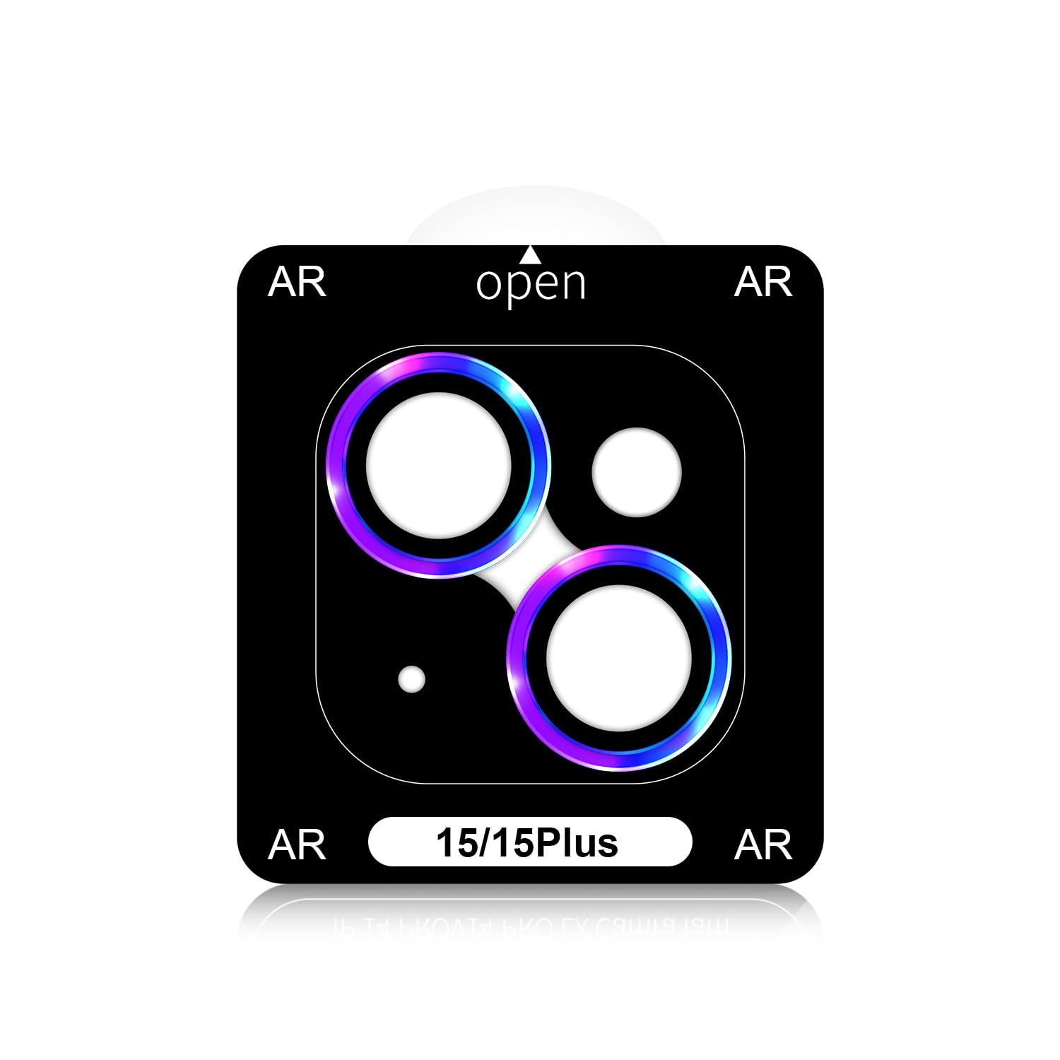 LONLI Hue - for iPhone 15 | 15 Plus Dual Camera Lens Protector - Iridescent (2023)