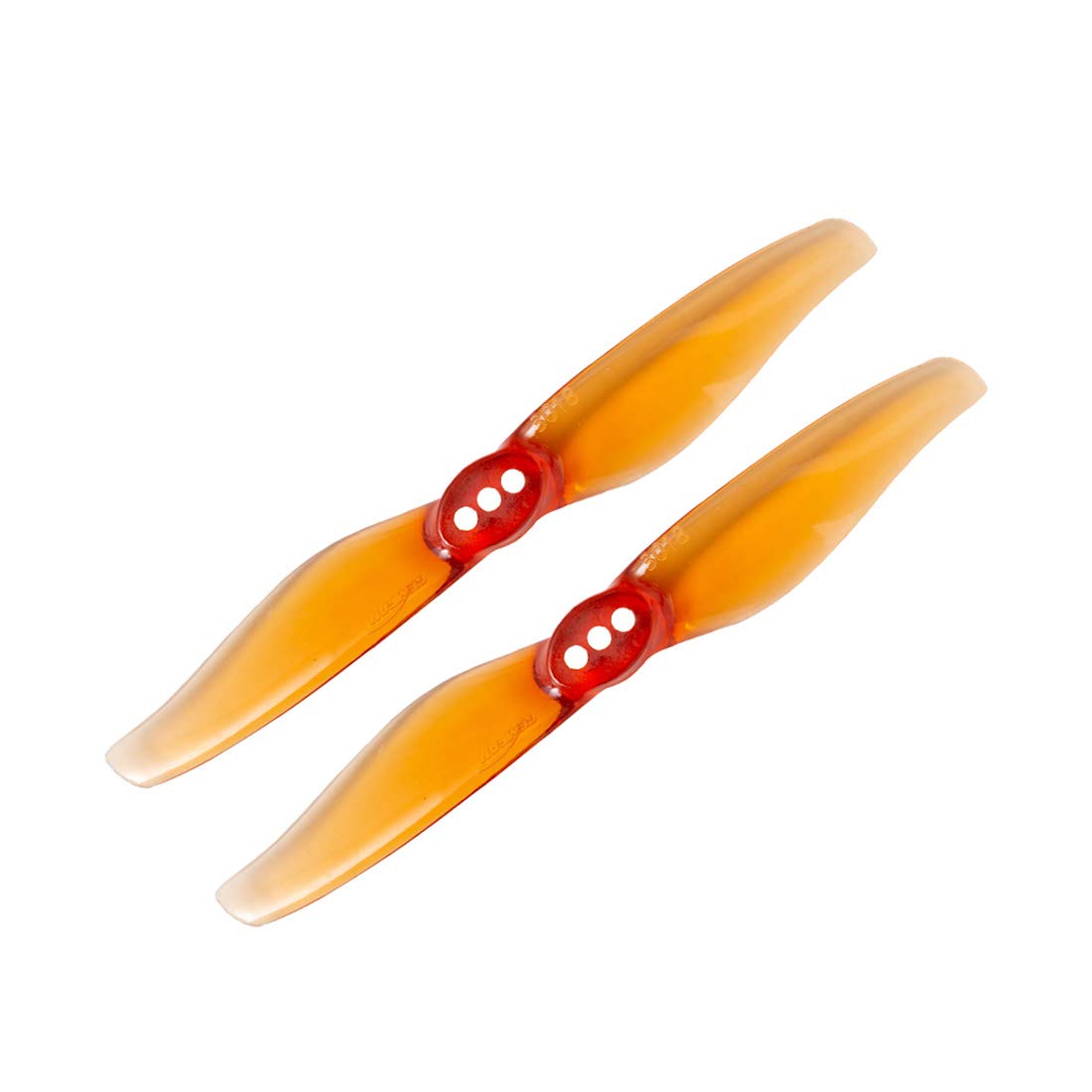 Gemfan Hurricane 2009 Hélice 3 Pales – Trou 1.0 Mm PC – 4 Paires Noir – Pièce Drone Racing 5 Cm