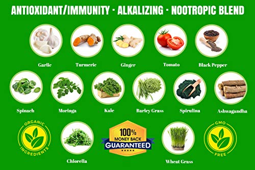 FOLONA Organic Super Greens Capsules
