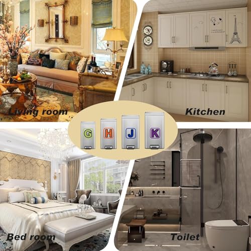 Reliable1st Custom Fit Trash Bags Compatible with simplehuman Code Q (50 Count)| White Drawstring Garbage Liners 13-17 Gallon | 40-65 Liter - 8