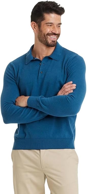 Goodfellow & Co Mens Polo Collared Pullover Sweater -