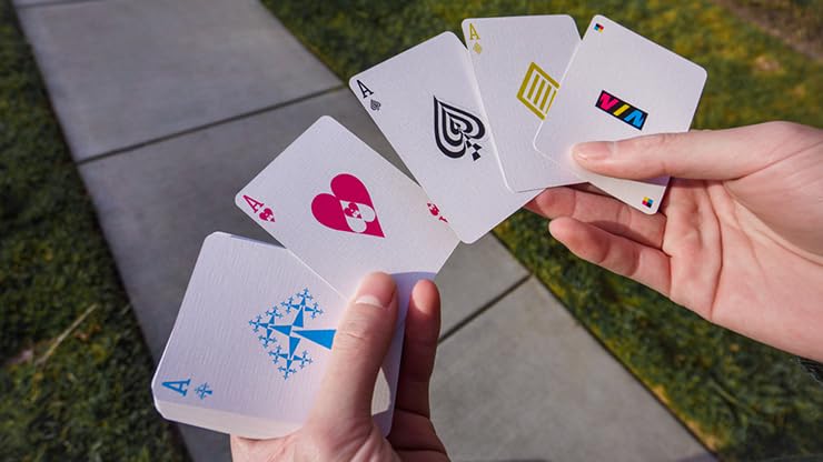 Amazon.com: MJM Prototype V3 (Tricolor Edition) Playing Cards by