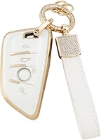 Vista 1 de 1797 Funda para llavero compatible con BMW Bling Keychain X3 X5 X1 X2 X4 X6 2 3 4 5 7 Series M3 M4 M5 M8 Z4 Accesorios Funda para Control Remoto