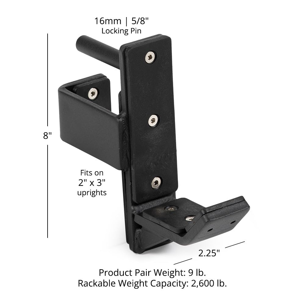 Amazon.com: Titan Fitness T-3 Series Power Rack J-Hooks, 2600 LB