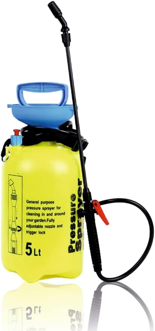 RBD Pressure Compressed Air Sprayer 5L for A Domestic Hand Sanitizer for Disinfectant Spray Virus Protection in The Home and Office Pump Agriculture Garden Surface Sprayes