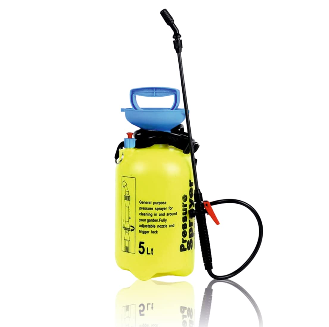 RBD Pressure Compressed Air Sprayer 5L for A Domestic Hand Sanitizer for Disinfectant Spray Virus Protection in The Home and Office Pump Agriculture Garden Surface Sprayes