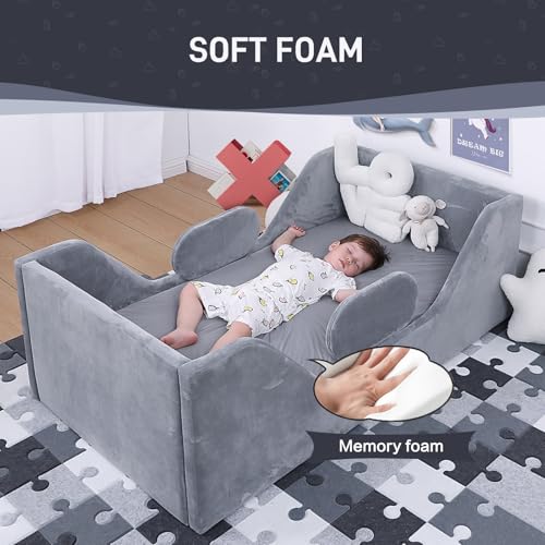 Toddler Bed Mattress Child Bed Mattress for Kids Standard Crib Size Mattress, 100% Memory Foam (Mattress)