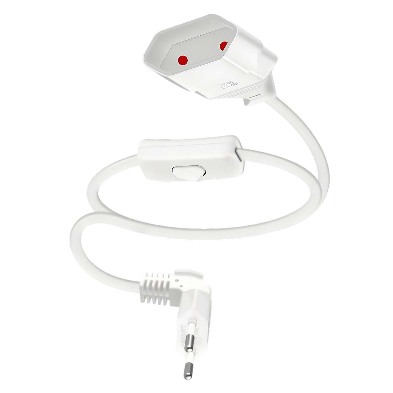 MejaRizon Kabel mit Stecker, 1.5m Netzkabel 2 Polig, Anschlu