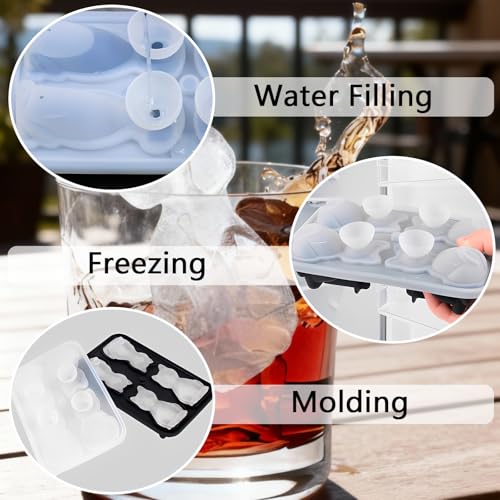 Bandeja para cubitos de hielo con forma de perro 3D miniatura 7