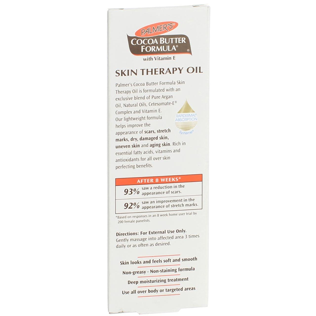 Palmers Cocoa Butter Skin Therapy Oil Pump 5.1 Ounce (150ml) (2 Pack)