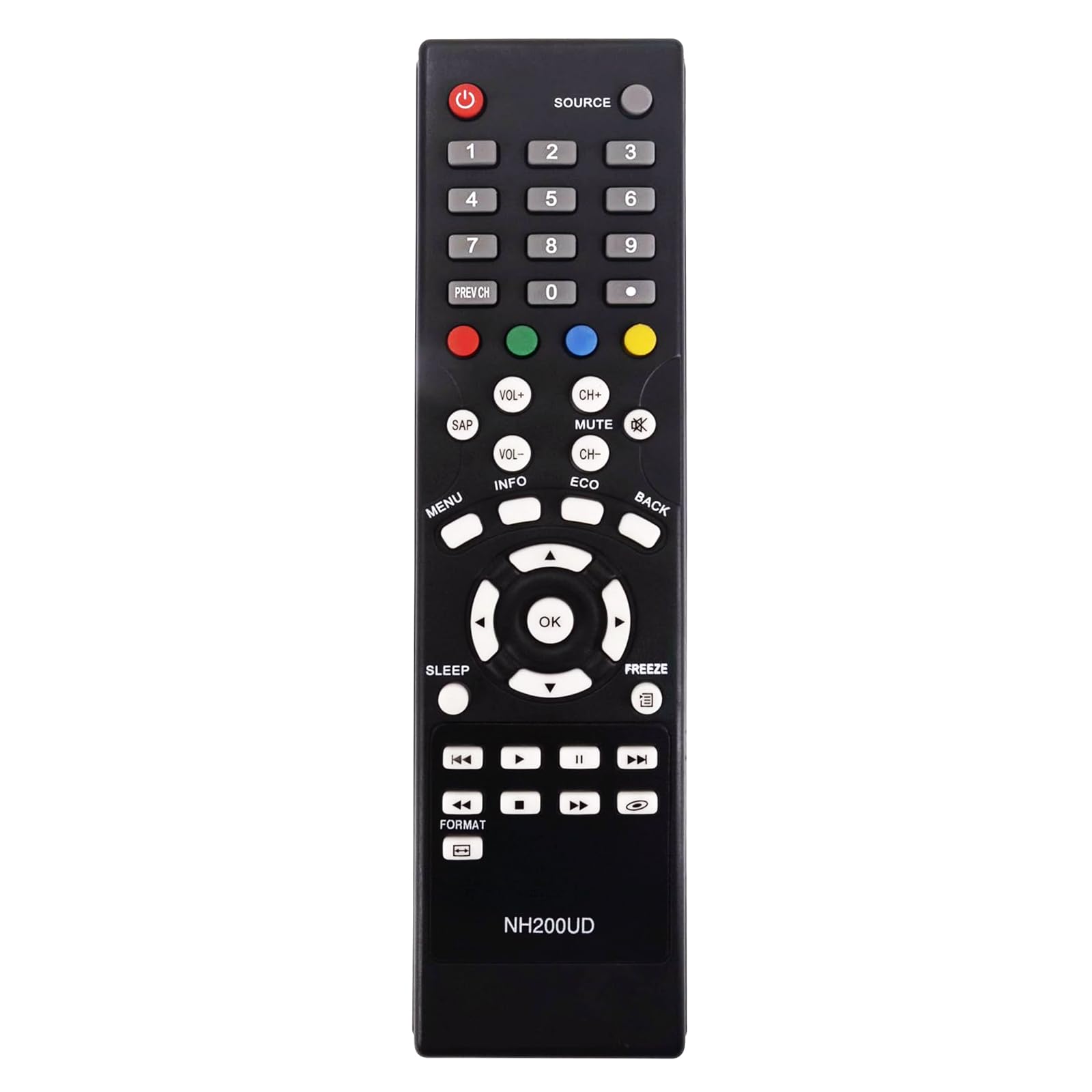 NH200UD交換用リモコン Sylvania Emerson LCD TV LC190SS1 LC220SS1 LC-260SS1 LC260SS1 LC320SS1 LC407SS1 A0171 A0171_N1UH LC260SS2 LC220SS2 Amazon.com: New Replaced Remote Control NH200UD for Sylvania