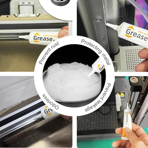 3 stuks siliconen transmissievet voor 3D-printer geleiderails en stappenmotoren Bambu Lab X1C/A1/P1S/K1 - Afbeelding 6