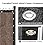 Winpull 6FT x 50FT Privacy Screen Fence Heavy Duty 170GSM Fencing Mesh Shade Net Cover Nickel-Plated Copper Grommets, 95% Blockage Fence for Outdoor Wall Garden Yard Backyard Pool (Brown)