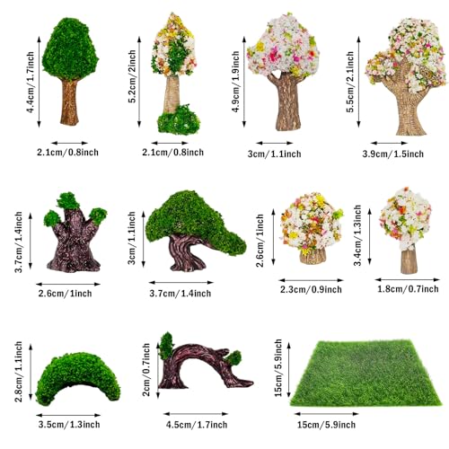 Figurines miniatures pour bricolage résistant aux intempéries - 7