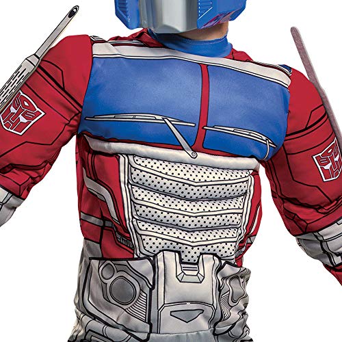 image for Disguise Kid's Transformers Optimus Prime Muscle Costume - Child Optim