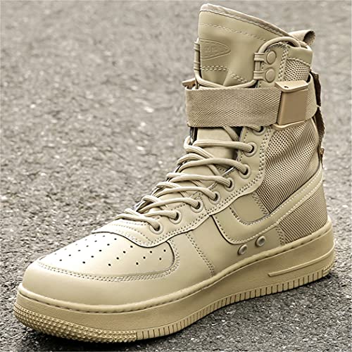 KEHAIOO Men Outdoor Hiking Shoes, Military Tactical Combat Boots, Army Breathable Hunting Shoes4