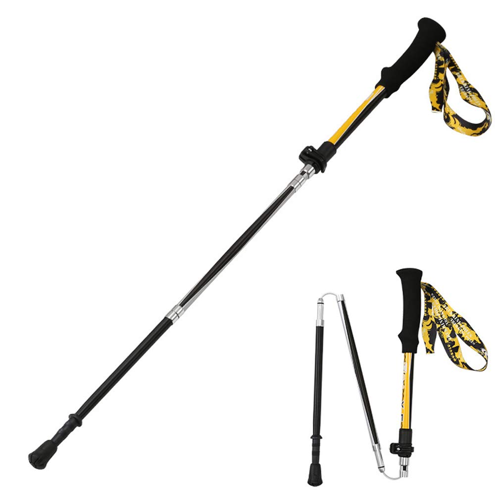 ALPENFUX® Bastoni da trekking telescopici, bastoncini da trekking, bastoncini da nordic walking, leggeri e regolabili con manico in sughero per uomo e donna