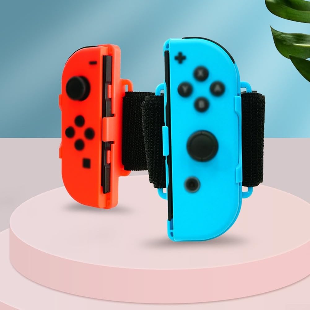 Switch Dance, confezione da 2 braccialetti per Zumba Burn It Up e Ring Fit Adventure Games, accessorio regolabile per fitness e gaming per un monitoraggio accurato del movimento, adatto per adulti e