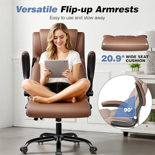 Luxury leather executive chair