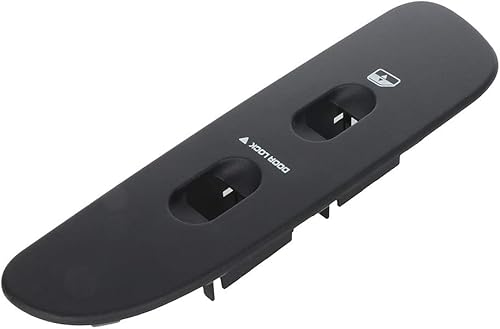 cciyu Bisel de interruptor de ventana delantero derecho del lado del pasajero de repuesto para 2002-2005 para Dodge para Ram 1500 2500 3500 Truck