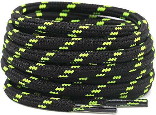 Image of (2 Pair Shoelaces for Hiking Shoes, Outdoor Walking Sneakers, Outdoor Hiking, Climbing, Basketball, Work Boot, Running, Sport Shoes