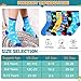 SeeyAN Boys Socks Kids Funny Cotton Novelty Crew Cartoon Space Dinosaur Crazy Socks 6 Pairs (6 Pairs Dinosaur B, 6-8 Years)
