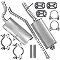 Adamot Auspuffanlage Schalldämpferset Auspuff für Berlingo 1 I 1.1i 1.4i 1.8i Partner 1 I 1.1i 1.4i 1.8i