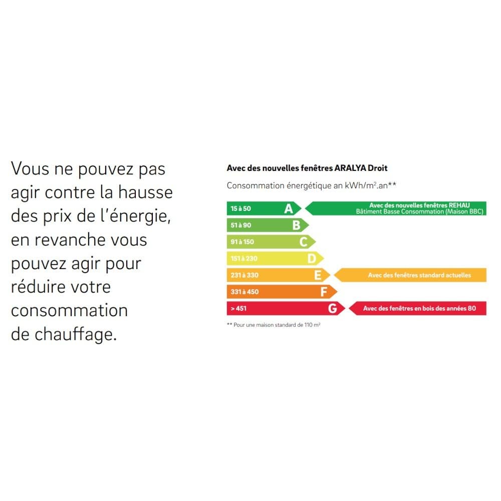 Fenêtre PVC blanc 1 vantail avec volet roulant électrique dimensions tableau H 95 x L 60 cm oscillo battant pour pose en neuf - GEFRADIS - fabrication française