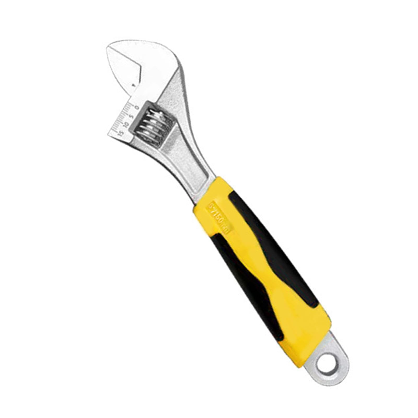 Tsophreniq 6 Inches Multipurpose Adjustable Spanner With Clear Marking And Flexible Jaw Suitable For Different Size Of Nut Adjustable Wrenches