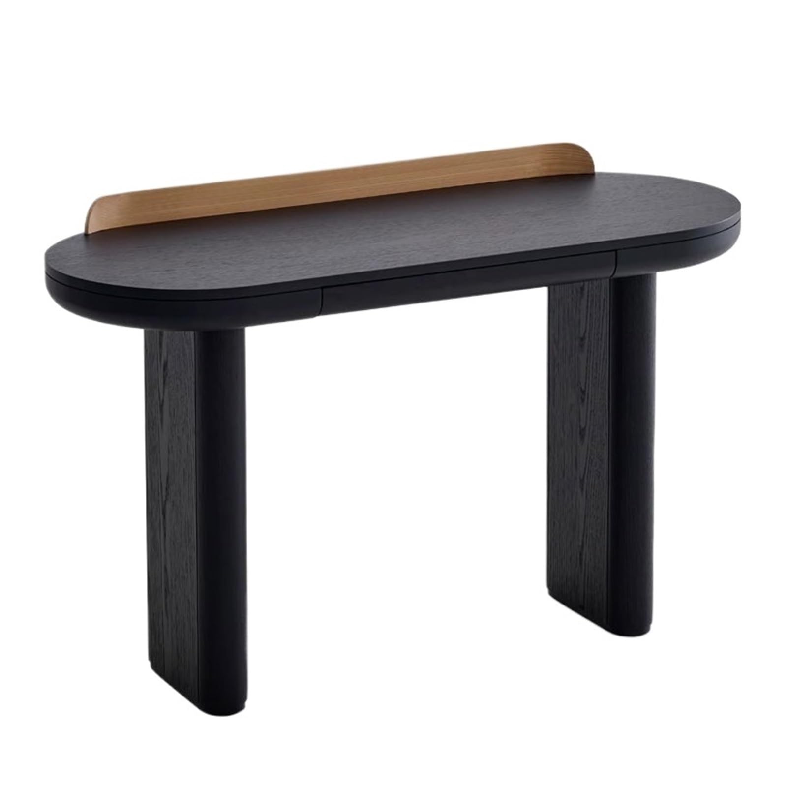 Bureau Classique Bureau Compact de 50 Pouces avec Petit tiroir, Coiffeuse Chambre Noire Vintage Rangement pour écrire
