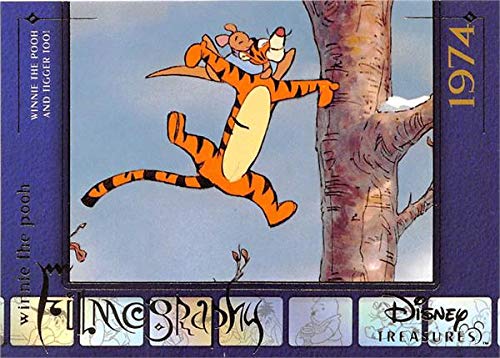 Tigger Roo Hopping trading card Disney Treasures 2004 Upper Deck #WP40