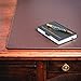 Dacasso Pad Without Side Rails Luxury Leather Blotter for Writing-Executive Desk Surface Protector, 30” x 19”, Chocolate Brown