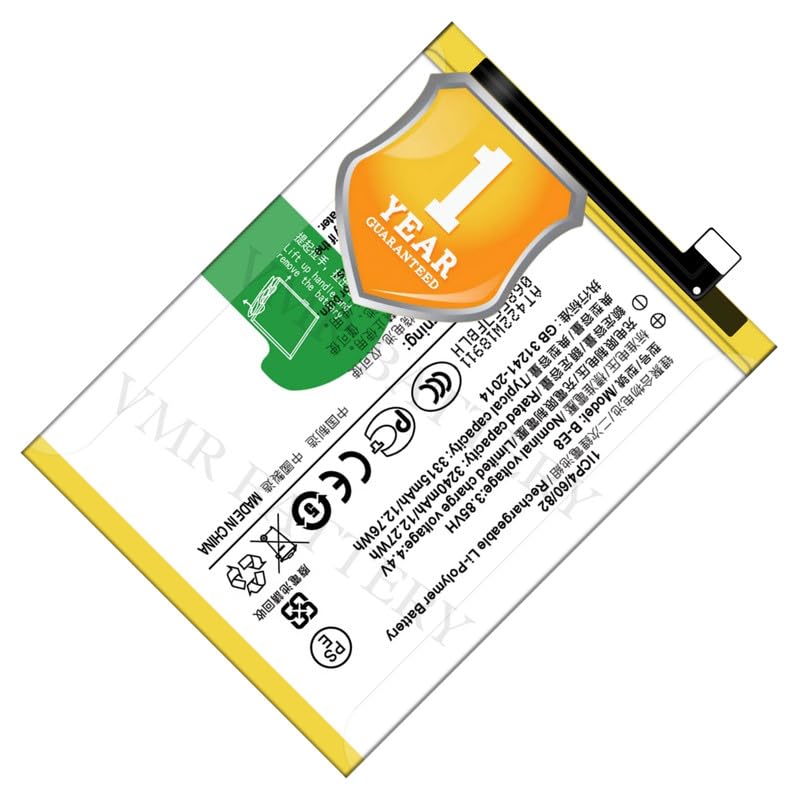 Image of Original B-E8 Battery Compatible for Vivo V11 | Vivo V11i | Vivo Y97 (V1813A, V1813T) - (3315mAh) - 1 Year Warranty K7