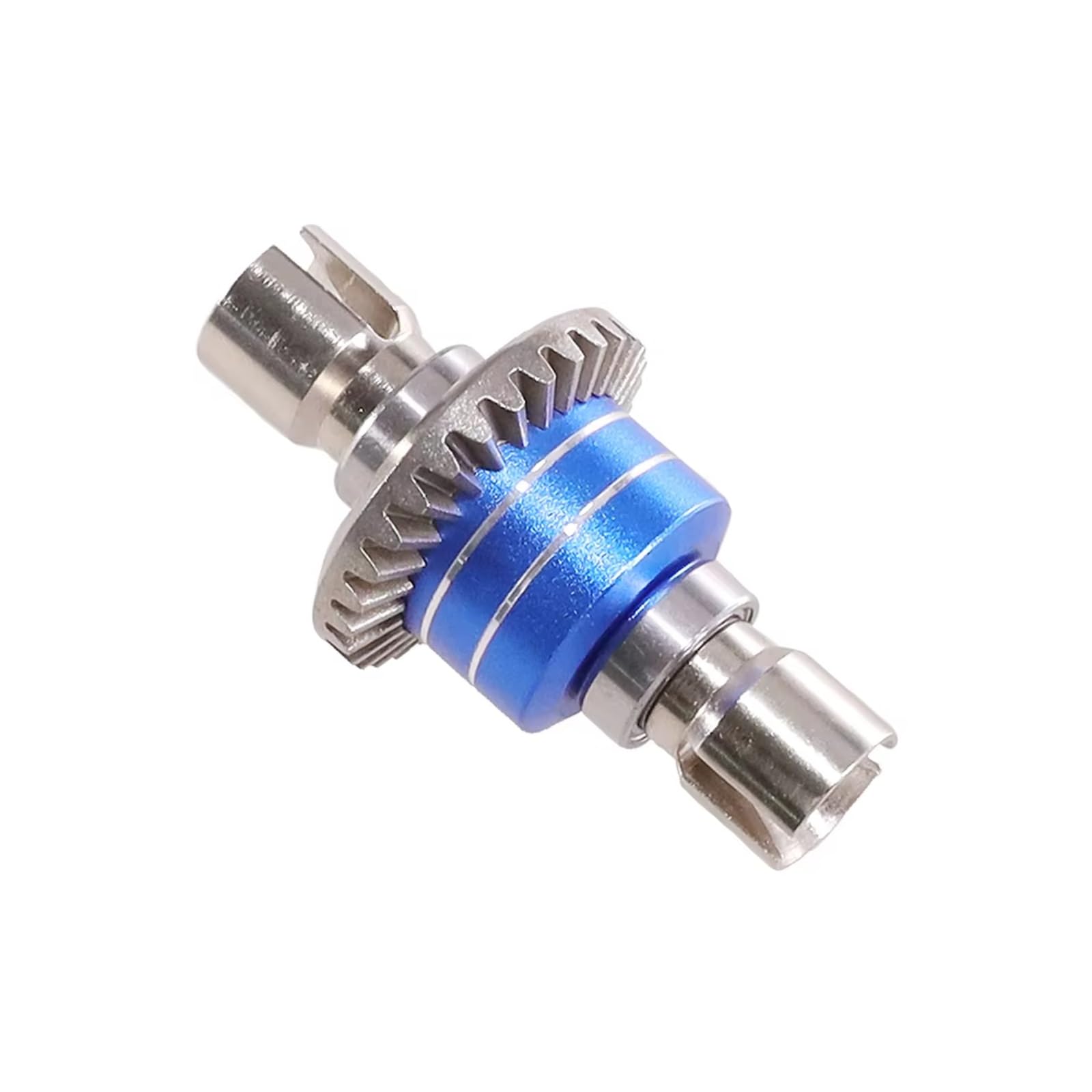 RC Car Accessories for MJX for Hyper Go 1/16 16207 H16BM-PL 1/14 14210 H14BM 14301-02-03 Upgraded Metal Front and Rear Differential Gear RC Cars Parts(Blue)
