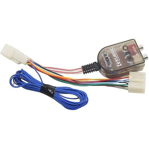 Añade un adaptador de amplificador con cable de encendido de amplificador apto para Toyota Subaru Scion Lexus seleccionados